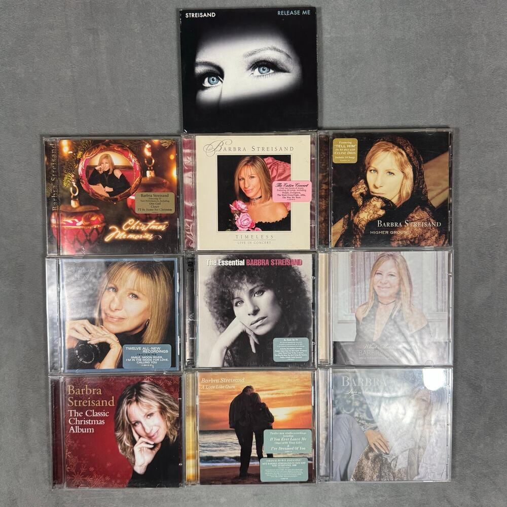 Barbra Streisand CD Lot of 10